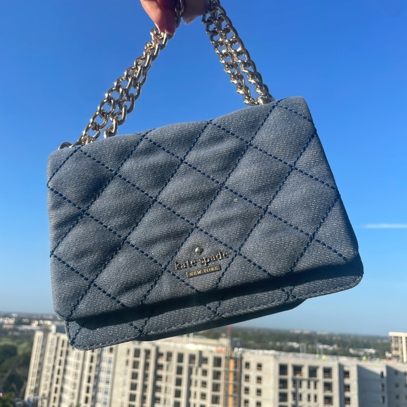 kate spade Bags Kate Spade Denim Shoulder Bag Poshmark